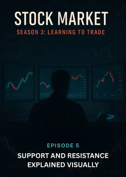 Cover image for S3 E5 : SUPPORT AND RESISTANCE EXPLAINED VISUALLY - a Stock Market story on Stream Storys